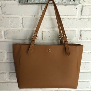 Camel Tan Tory Burch Robinson Tote
